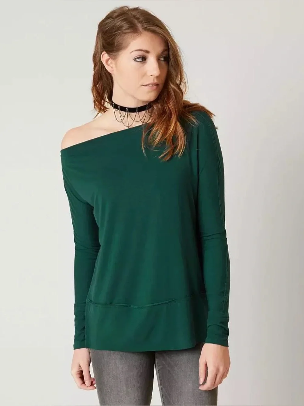 Free People We the Free emerald Luna tunic top